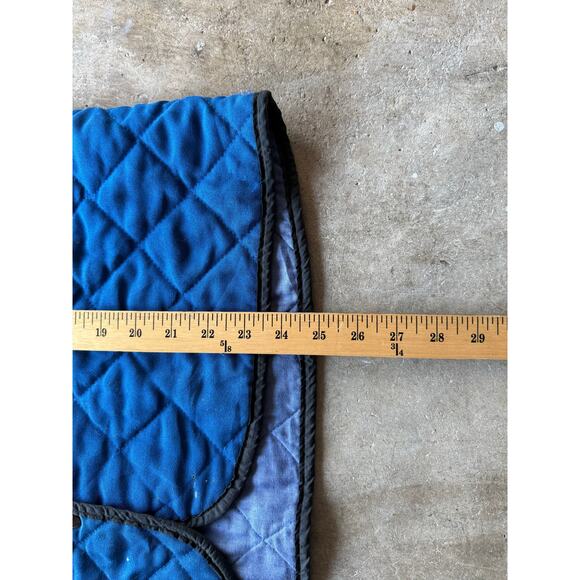 VTG 80s/90s Workrite Blue Quilted Bomber Work Jacket Size XL Made In USA - Picture 5 of 7